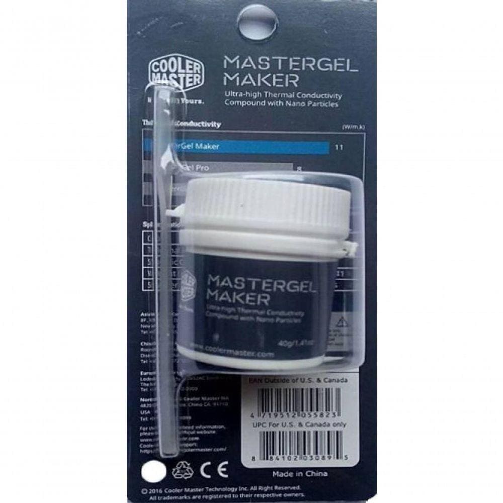 Pasta Termica Master Gel Maker 40G - Mgz-Ndbg-N40G-R1