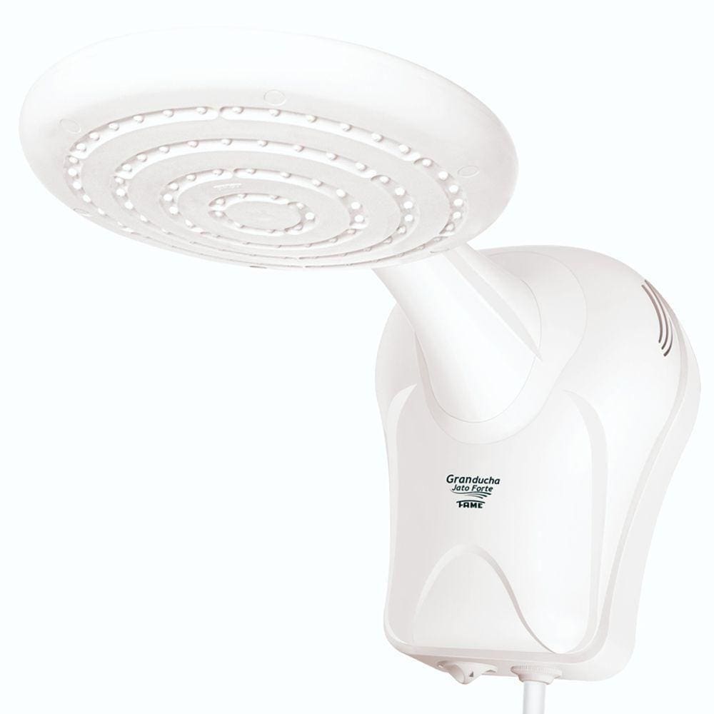 Chuveiro Fame Granducha Jato Forte Eletrônico Branco 220v