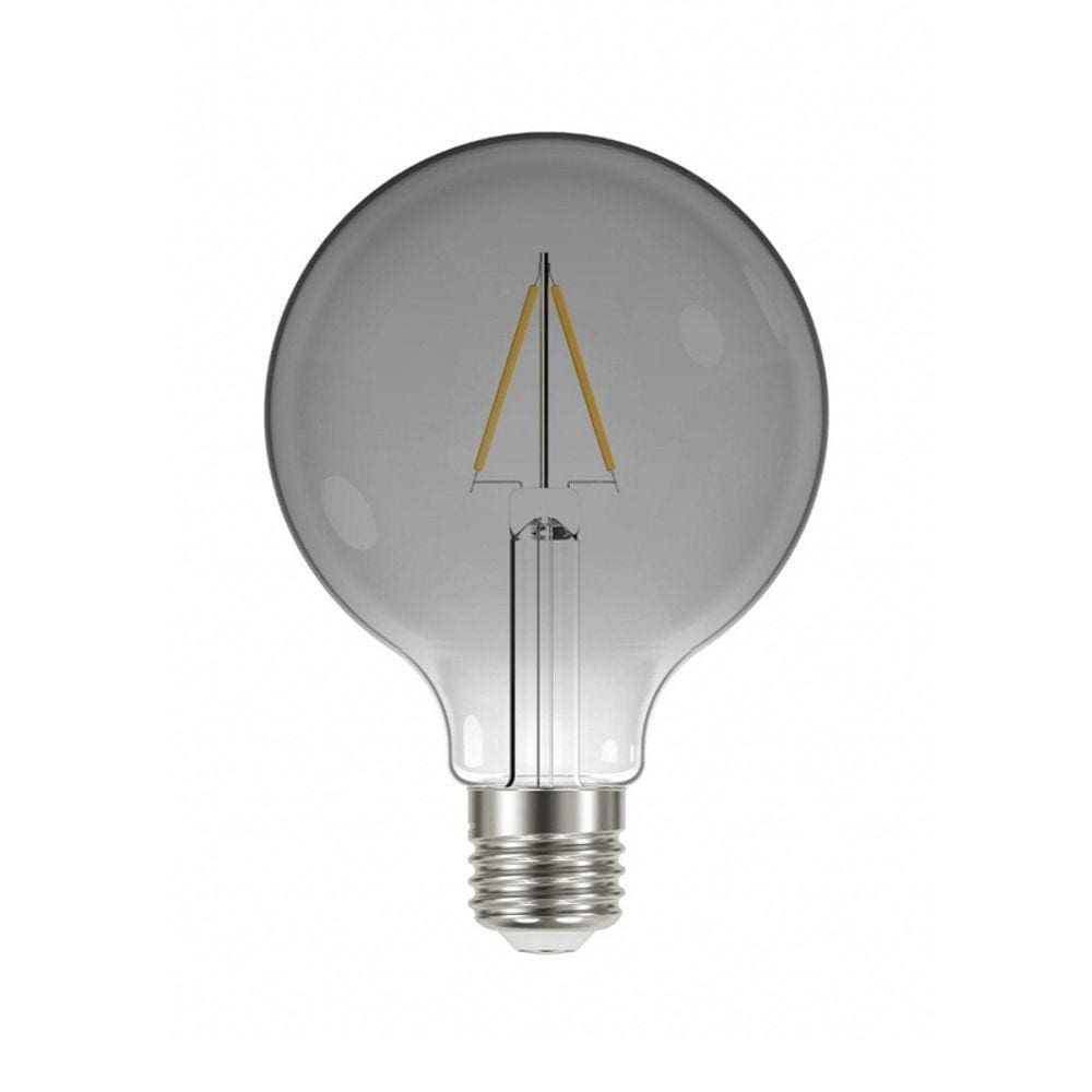Lâmpada Led Taschibra Filamento Vintage Globo G95 Fumê 3w Bivolt