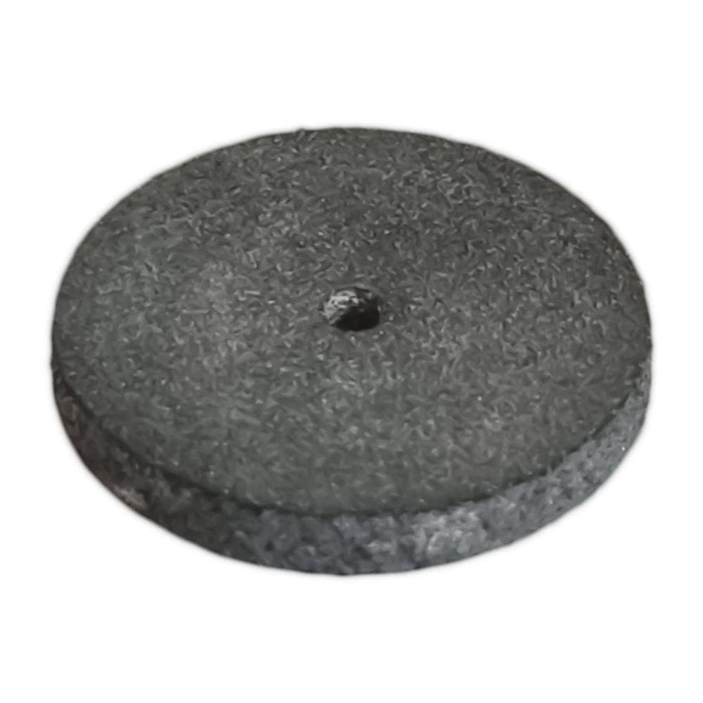 Disco Roda Borracha 22Mm Polir Extra Grosso Micro Retífica