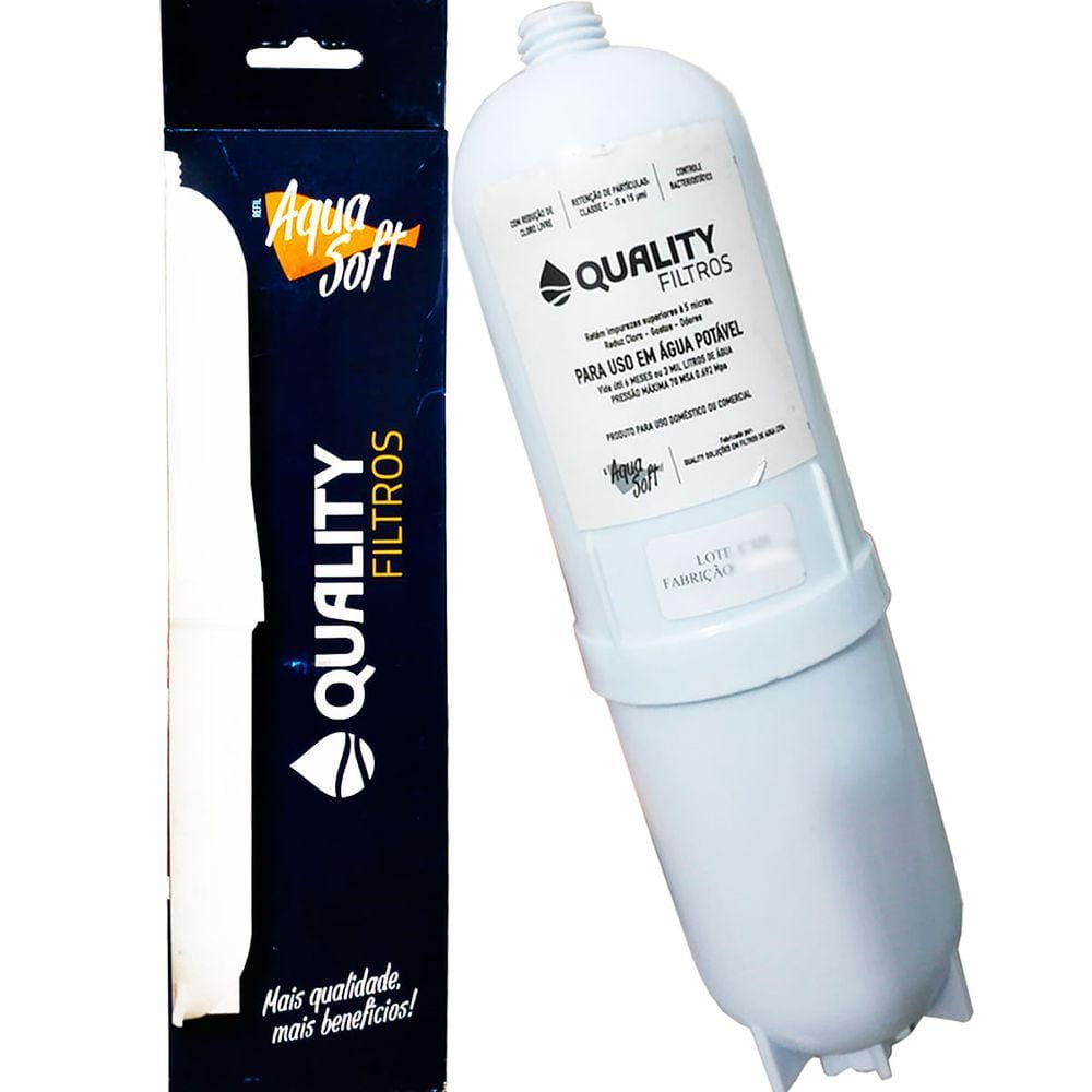 Refil Filtro Compatível Soft Everest Vela Purificador Água