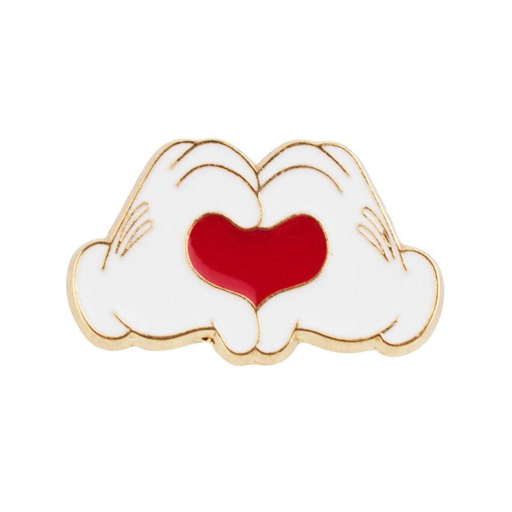 Broche De Metal Rosto Minnie E Demais Personagens - Disney