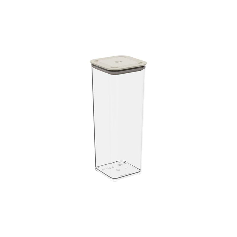 Pote Hermético Modo Capacidade 1,5L Cor Light Gray Coza