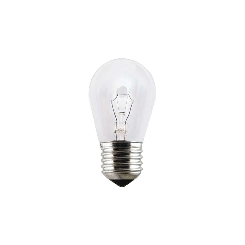 Lâmpada Incandescente Taschibra Ps45 Para Fogão E Geladeira 40w E27 2700k Luz Amarela 127v
