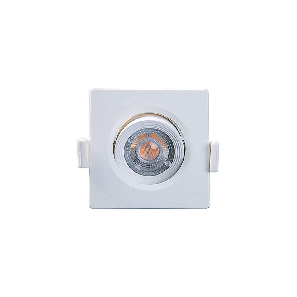 Spot De Led Taschibra Alltop Mr11 Quadrado 3w Bivolt 6500k Luz Branca