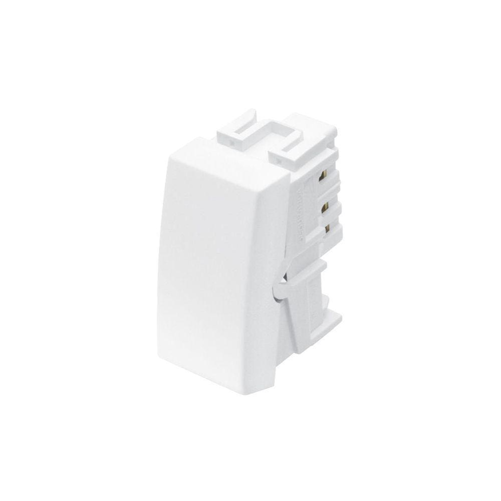 Módulo Interruptor Simples Fame Habitat 16a Branco