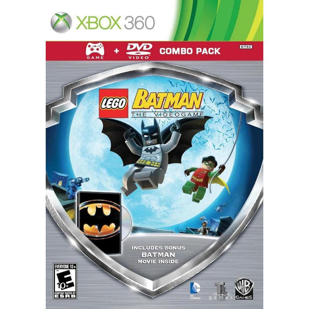 LEGO Batman:The Videogame Silver Shield Combo Pack- XBOX-360