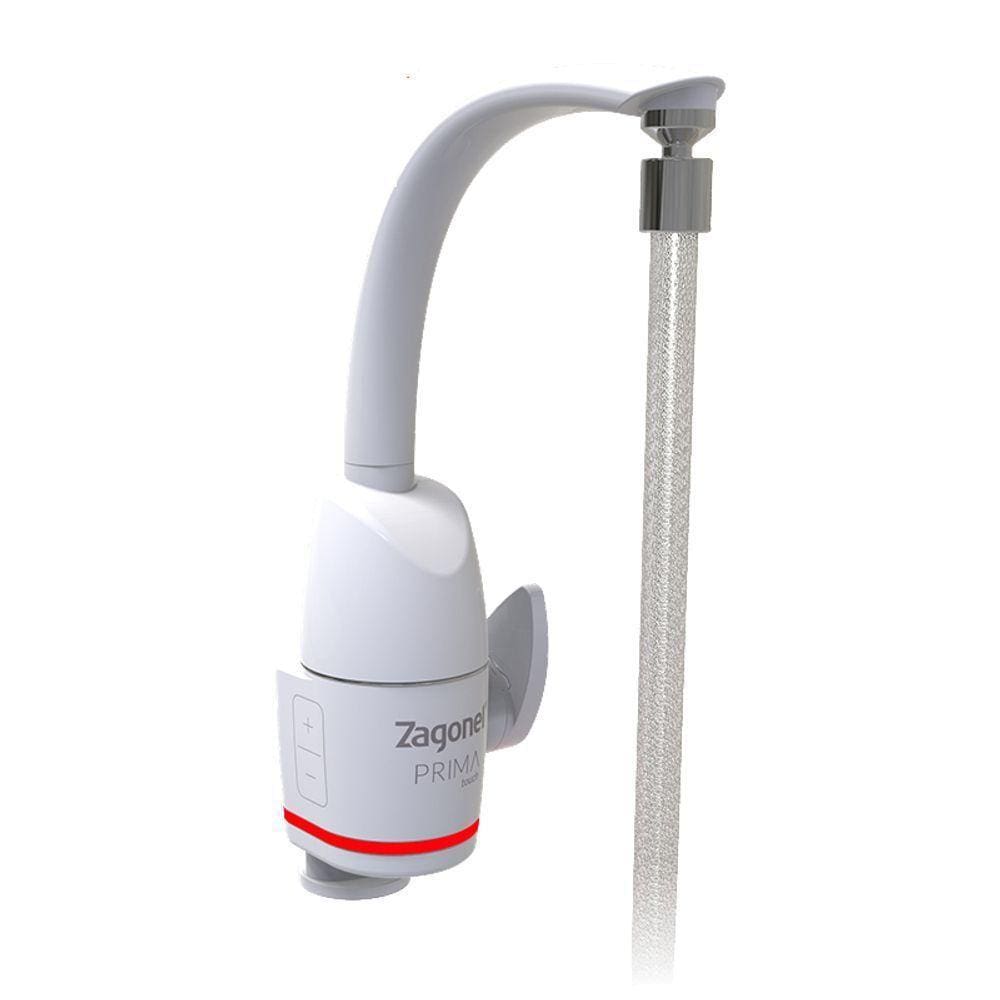 Torneira Elétrica Zagonel Prima Touch Branca 220v Tpmel55220br03