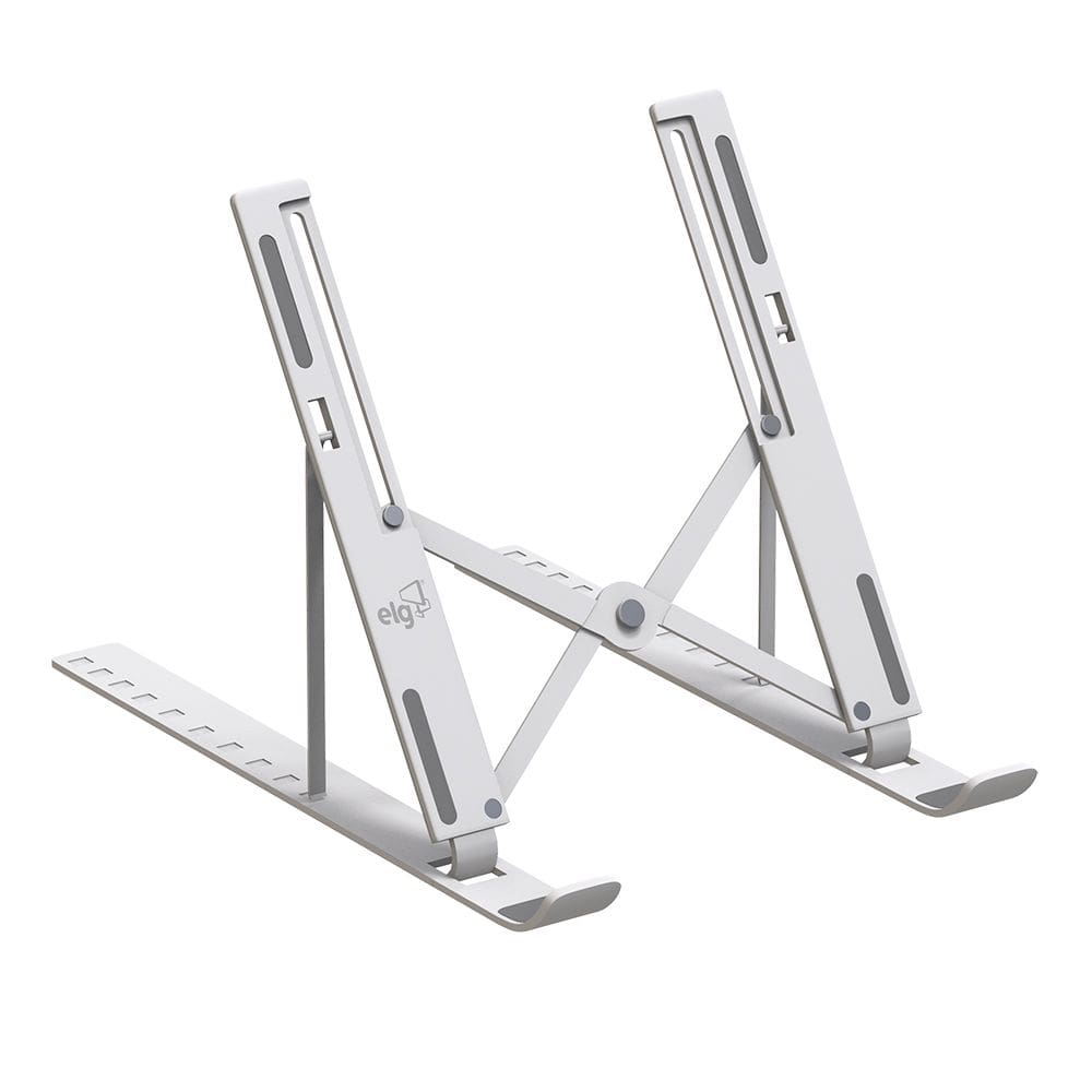 Suporte de Mesa para Notebook de 10” a 17,3” Branco - ELG