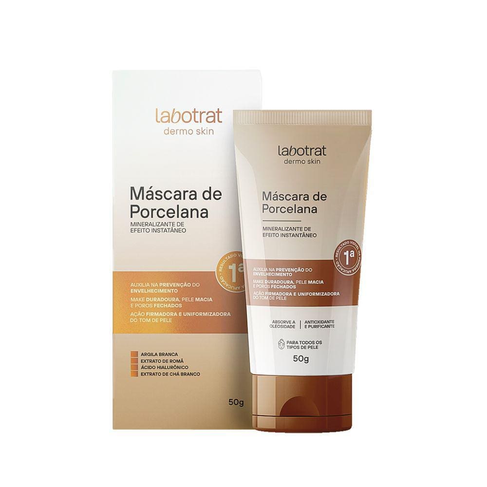 Mascara Facial De Porcelana 50G Dermo Skin Labotrat