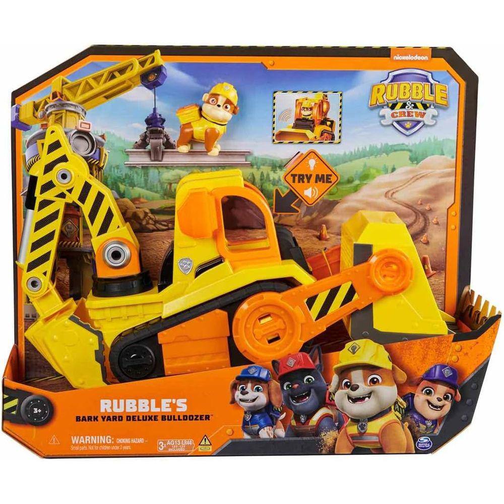 Patrulha Canina Escavadeira Do Rubble Luz e Som - Sunny 3799