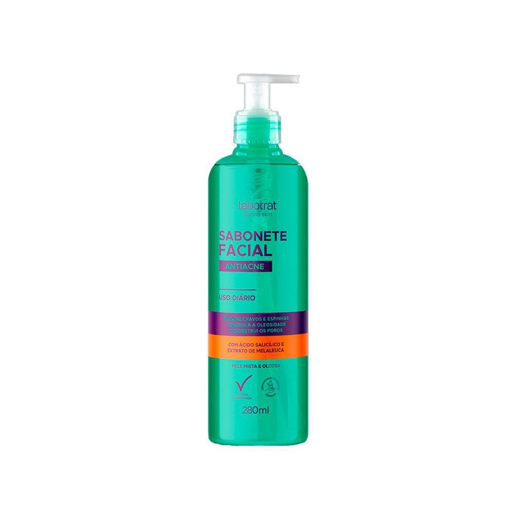 Sabonete Facial Antiacne 280Ml Dermo Skin Labotrat