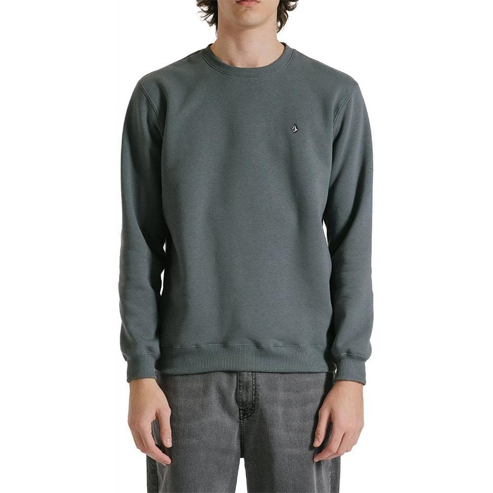 Moletom Volcom Careca Single Stone WT24 Masculino Grafite