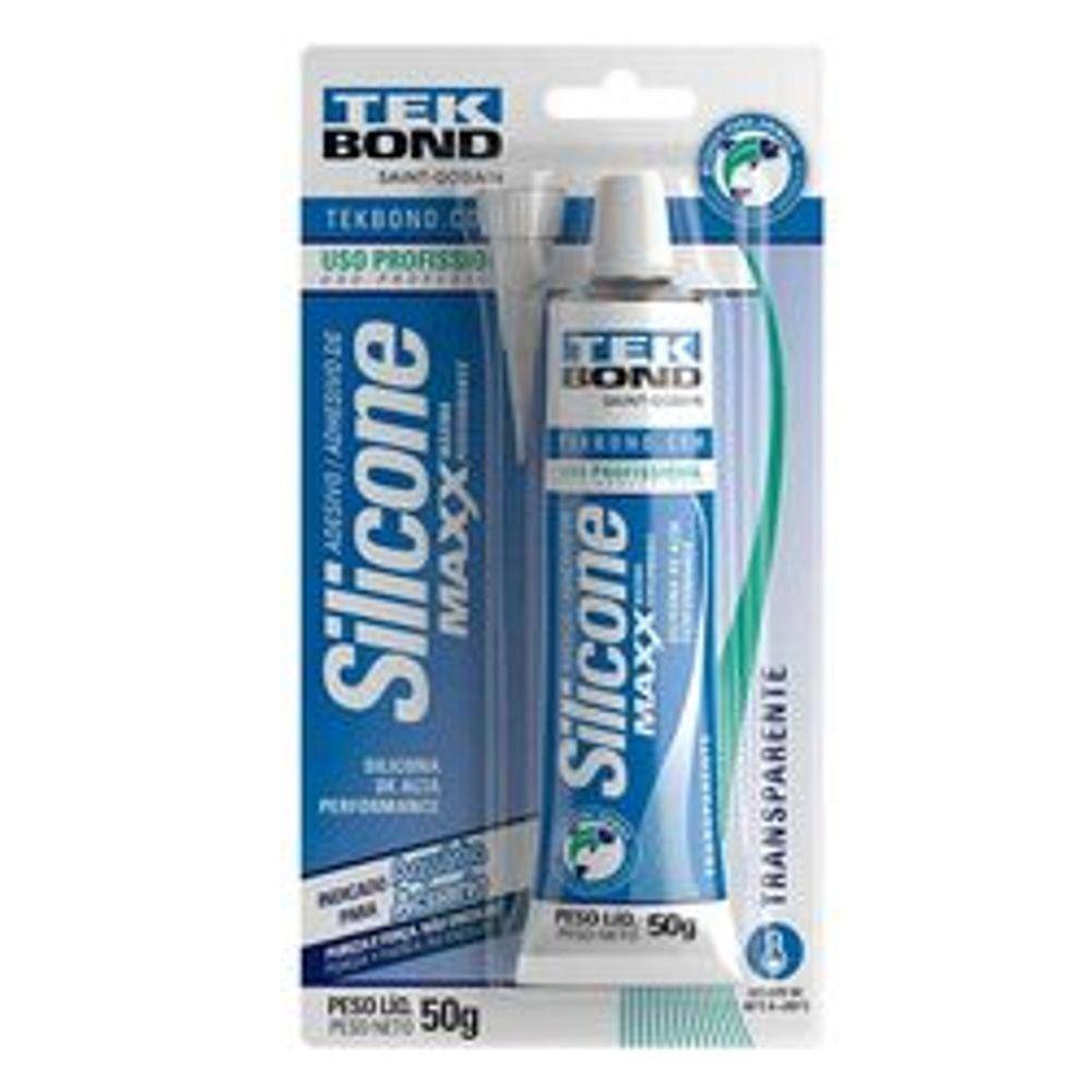 Silicone 50G Transparente Tekbond