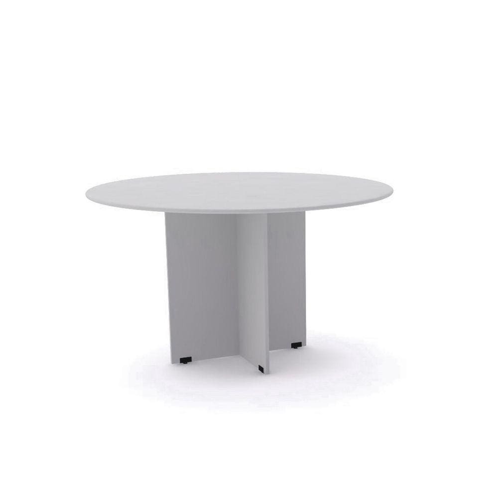 Mesa De Reunião Redonda Pandin Maxxi - Cinza