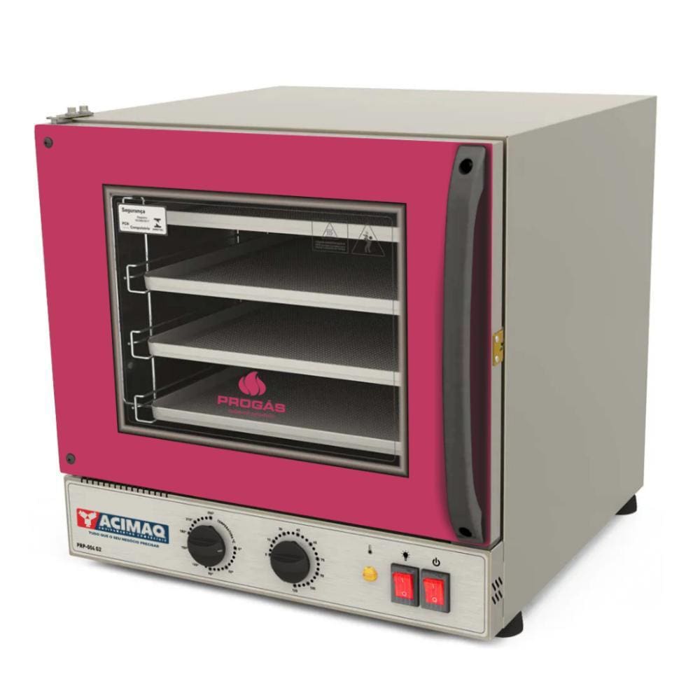 Forno Turbo Eletrico Fast Oven Prp-004 G2 Vermelho 127V - Progas