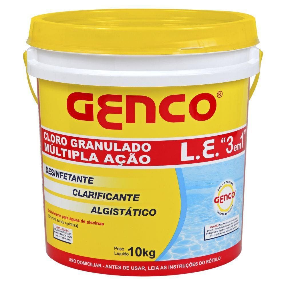 Genco Cloro Granulado 10 Kg