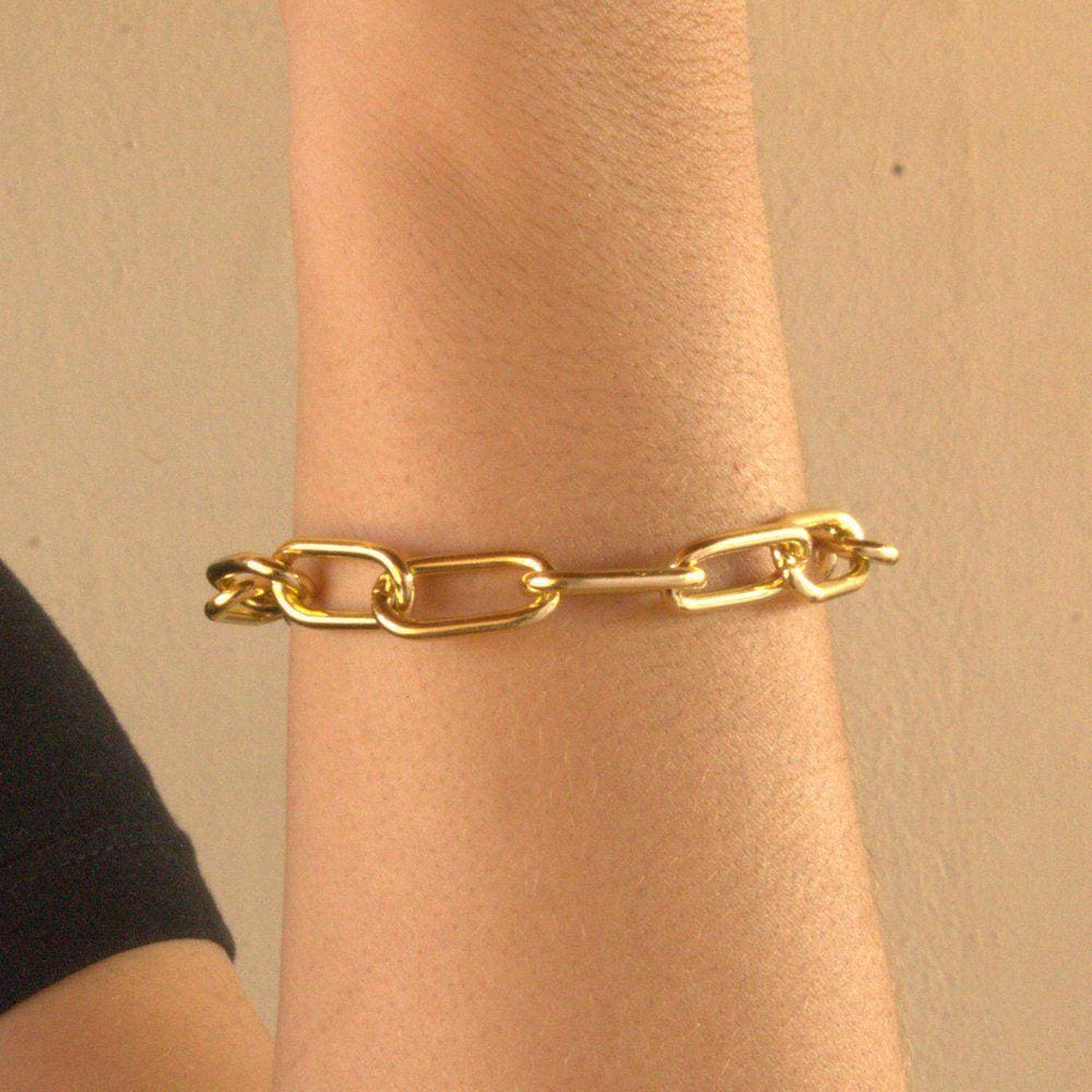 Pulseira Elo Cartier Oval By Kumbayá Joias
