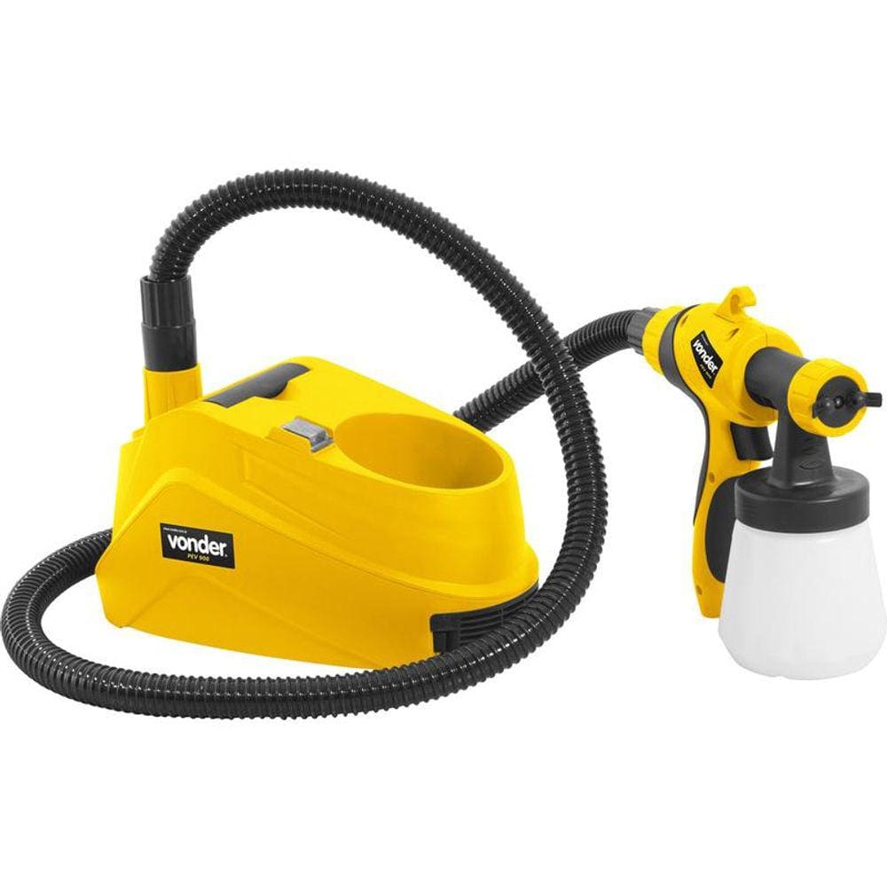 Pistola Para Pintura Elétrica 1,8mm 900 Watts 127 Volts Hvlp