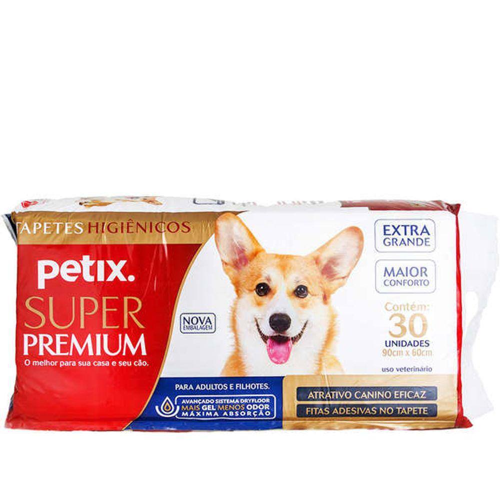 Tapete Higienico Petix Super Premium c/30 Unid