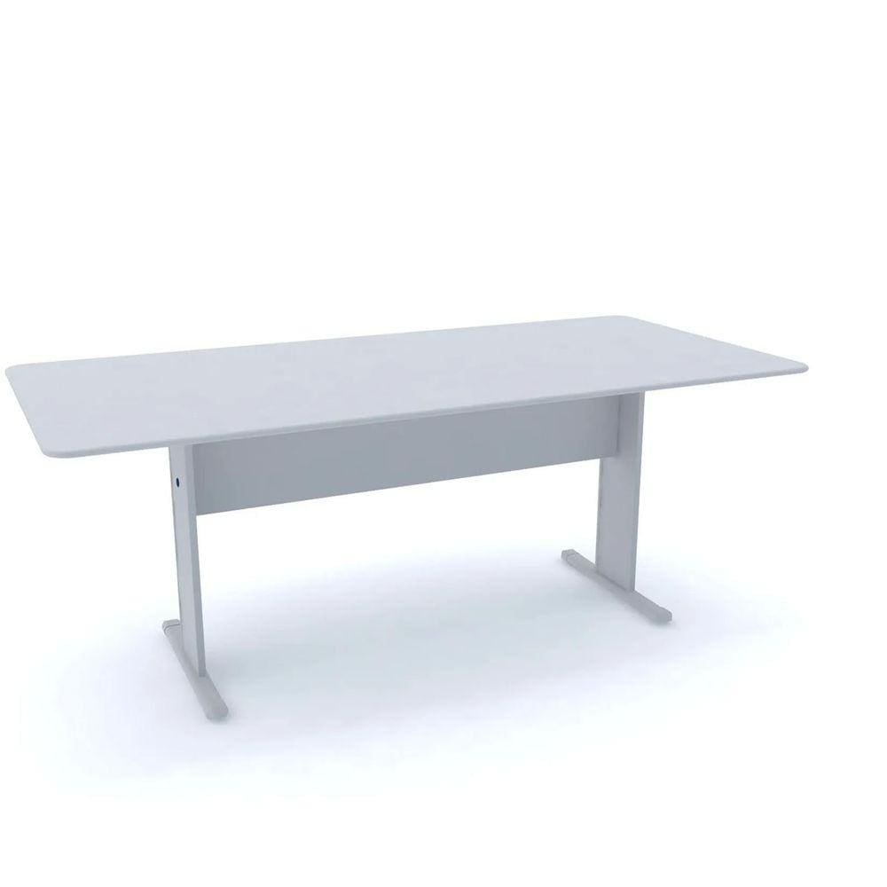 Mesa De Reunião Retangular Pandin Maxxi - Cinza