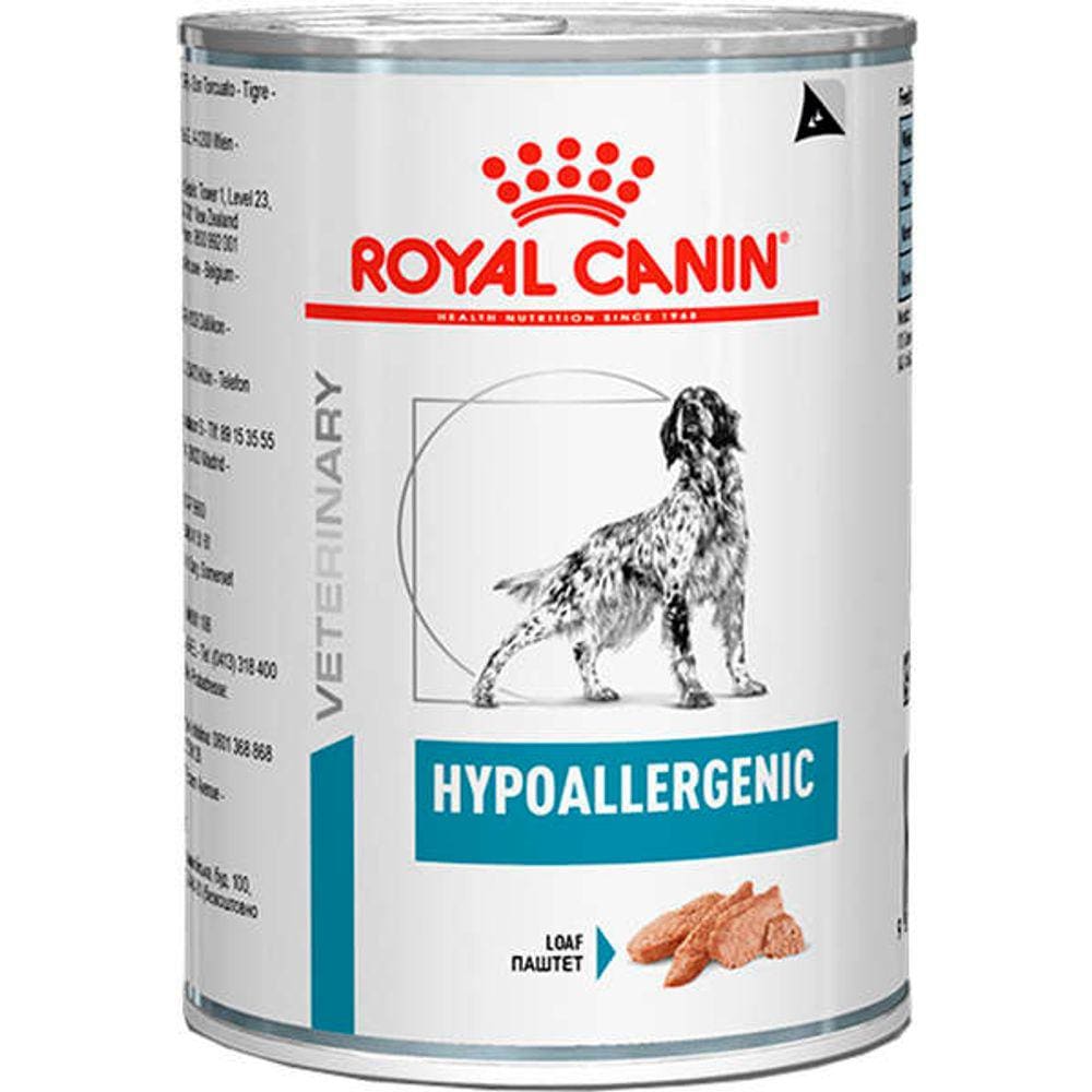 Royal Canin Vet. Diet Lata Caes Hypoallergen. 400g