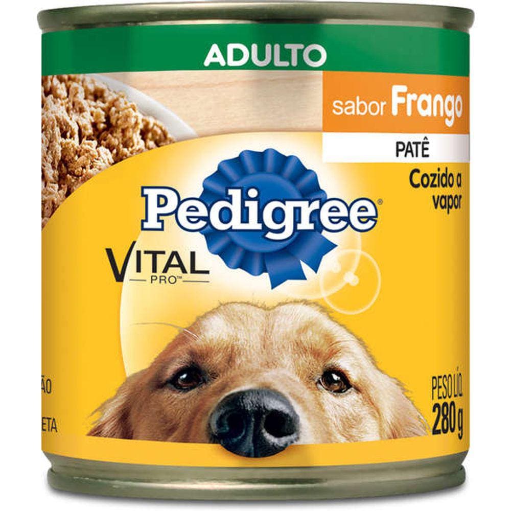 Pedigree Lata Frango Patê 280 g