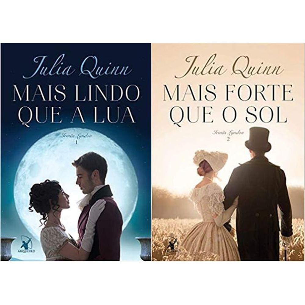 Kit 2 Livros Irmãs Lyndon Mais Lindo Que A Lua + Mais Forte