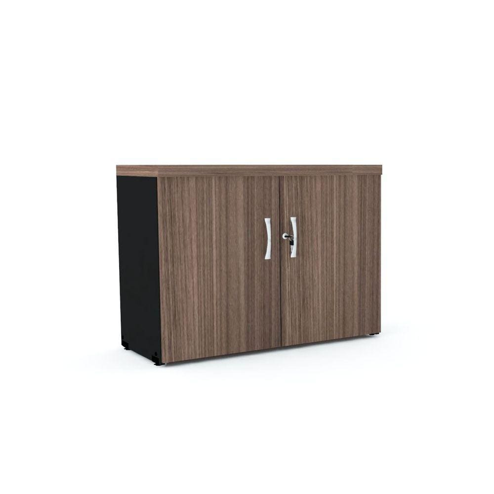 Armário Baixo 2 Portas Pandin Pe40 - Walnut