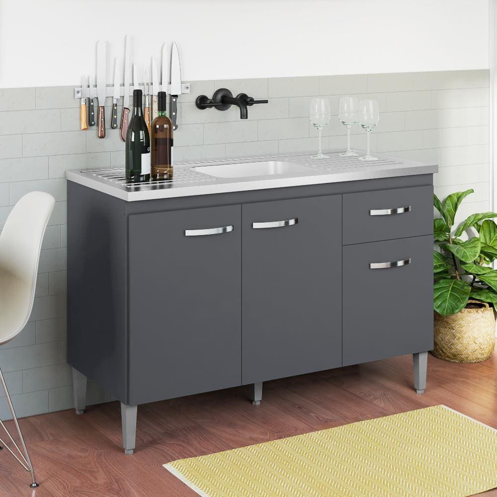 Balcão de Cozinha 3 Portas Cheltenham