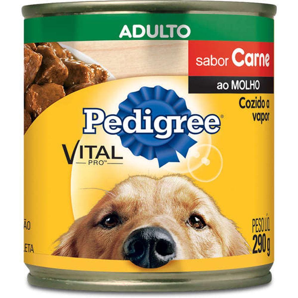 Pedigree Lata Carne ao Molho 290 g