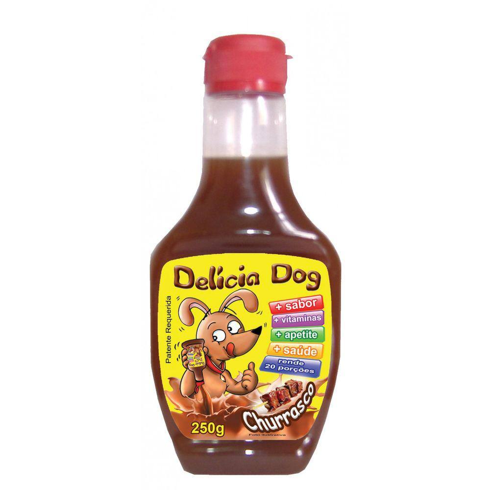 W Pet Molho Delicia Dog Churrasco 250g (1111)