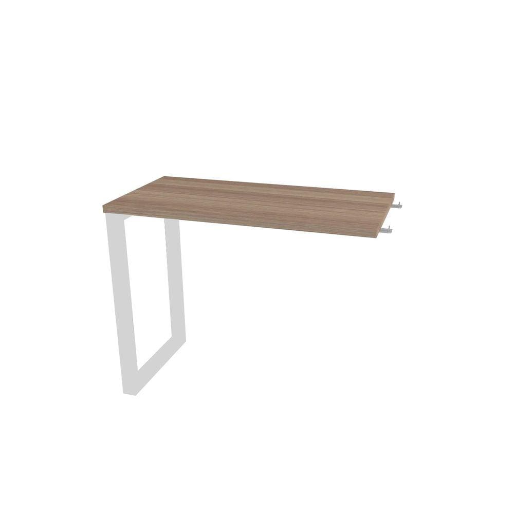 Mesa Complemento 90X45 Pandin P25tub - Naturalle/Branco