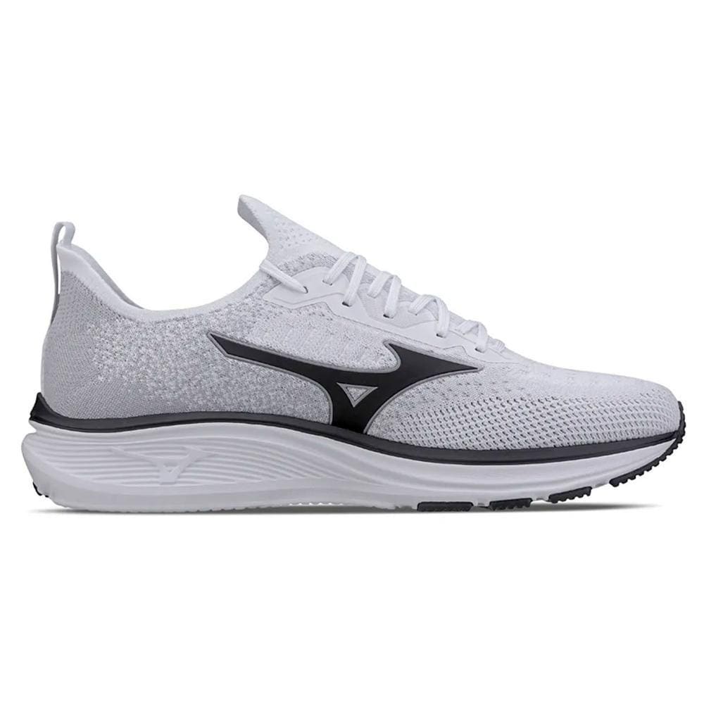 Tênis Mizuno Cool Ride 2 - Masculino - Branco-Preto