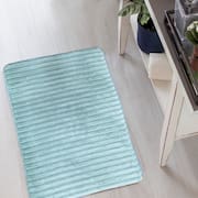 Tapete para Quarto Antiderrapante 50cm X 70cm Pelucia Wave