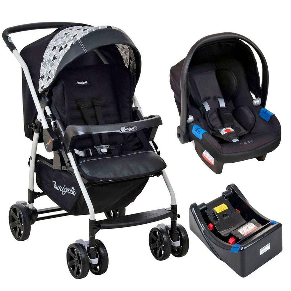 Carrinho de Bebê Kit Travel System Rio K Astratto
