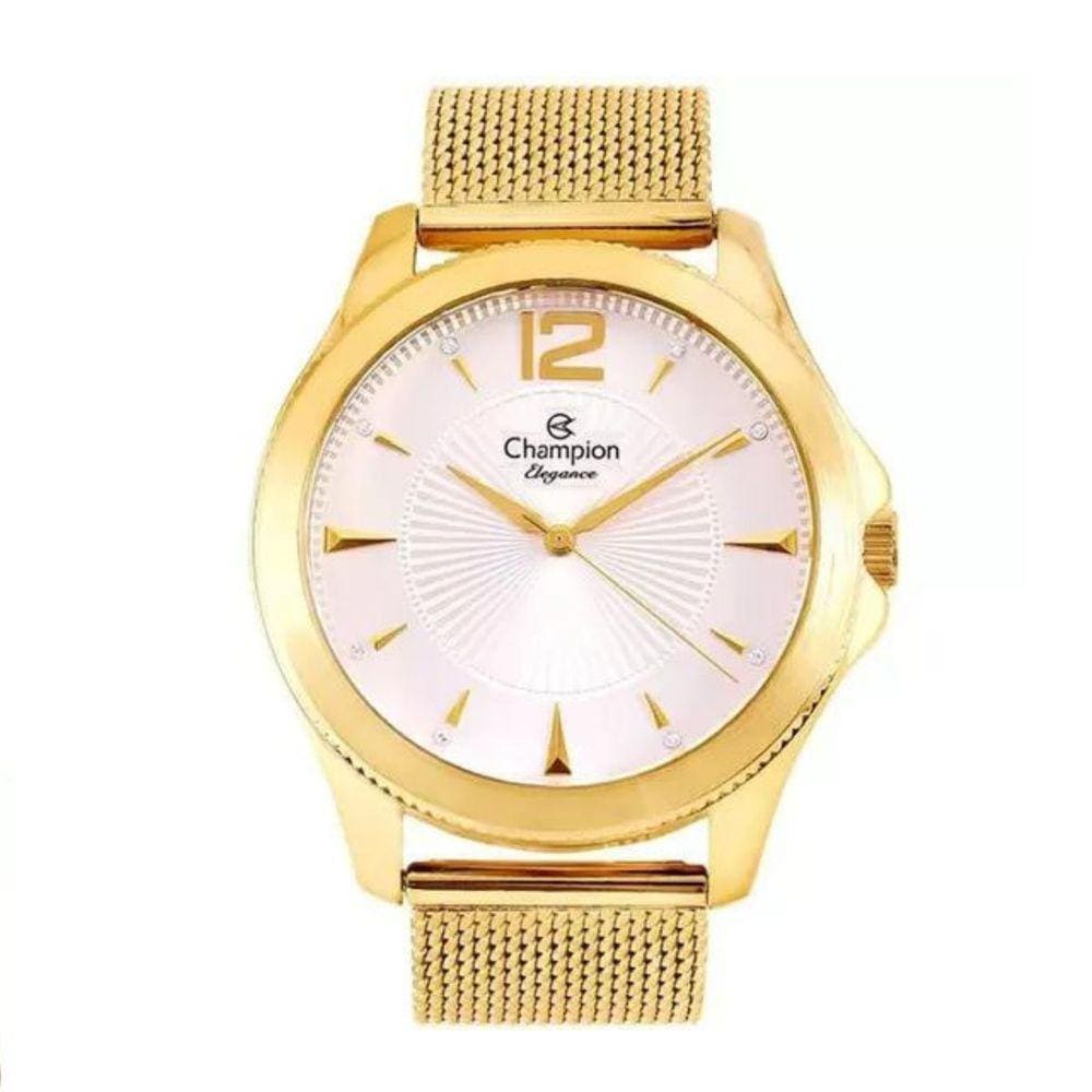 Kit Relógio Champion Feminino Elegance CN25672E