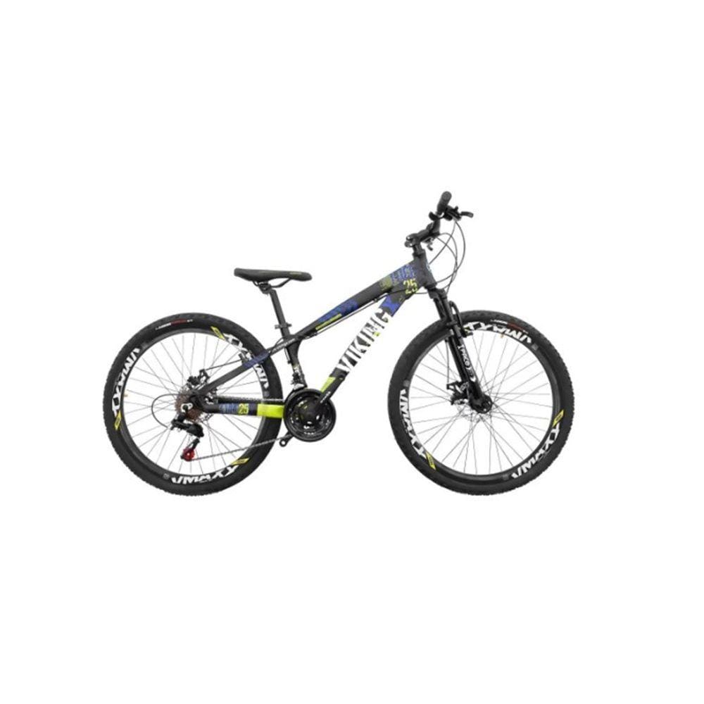 Bicicleta Viking Aro 26 TuffX25/30 Vmaxx Freio a Disco 21V
