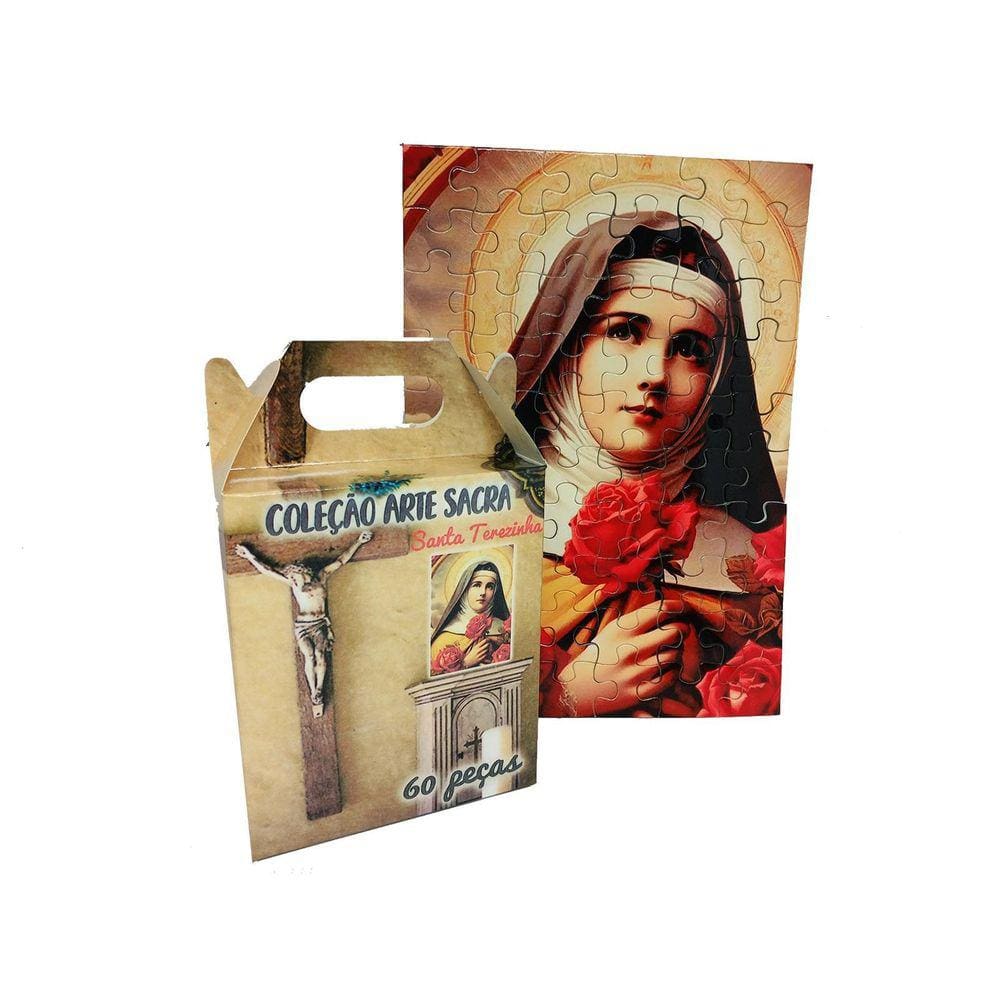 Quebra-Cabeça Exclusivo Santa Terezinha De 60 Peças