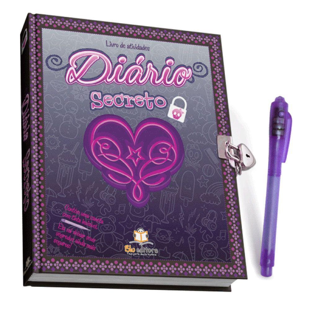 Livro De Atividades: Diário Secreto Preto