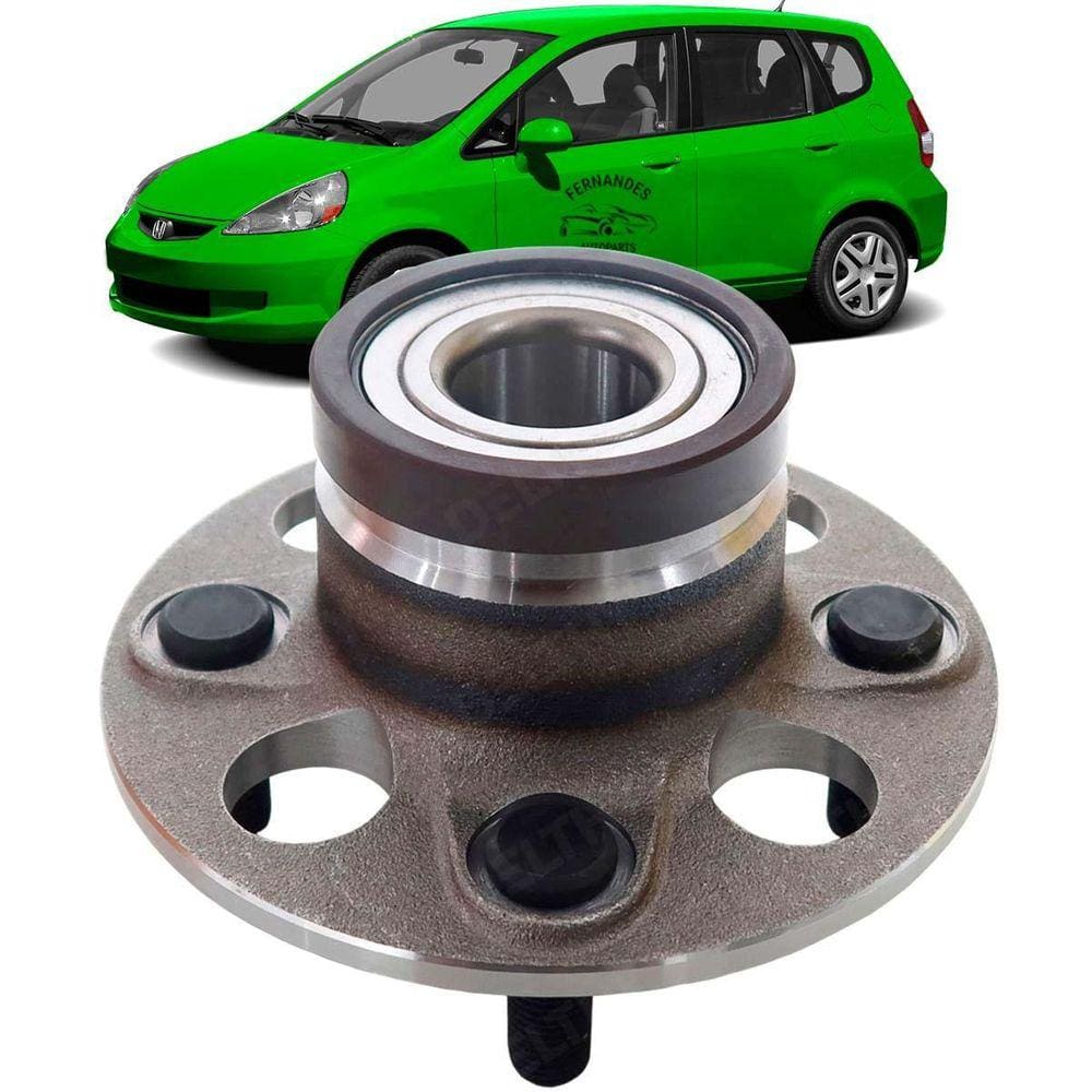 Cubo De Roda Traseiro Honda Fit 2008 Abs