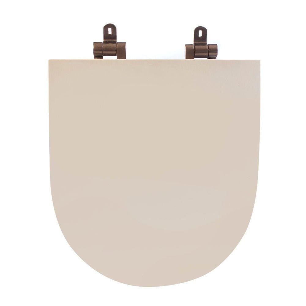 Assento Sanitário Poliéster para Louça Quadra/unic/axis deca Slow Close Branco