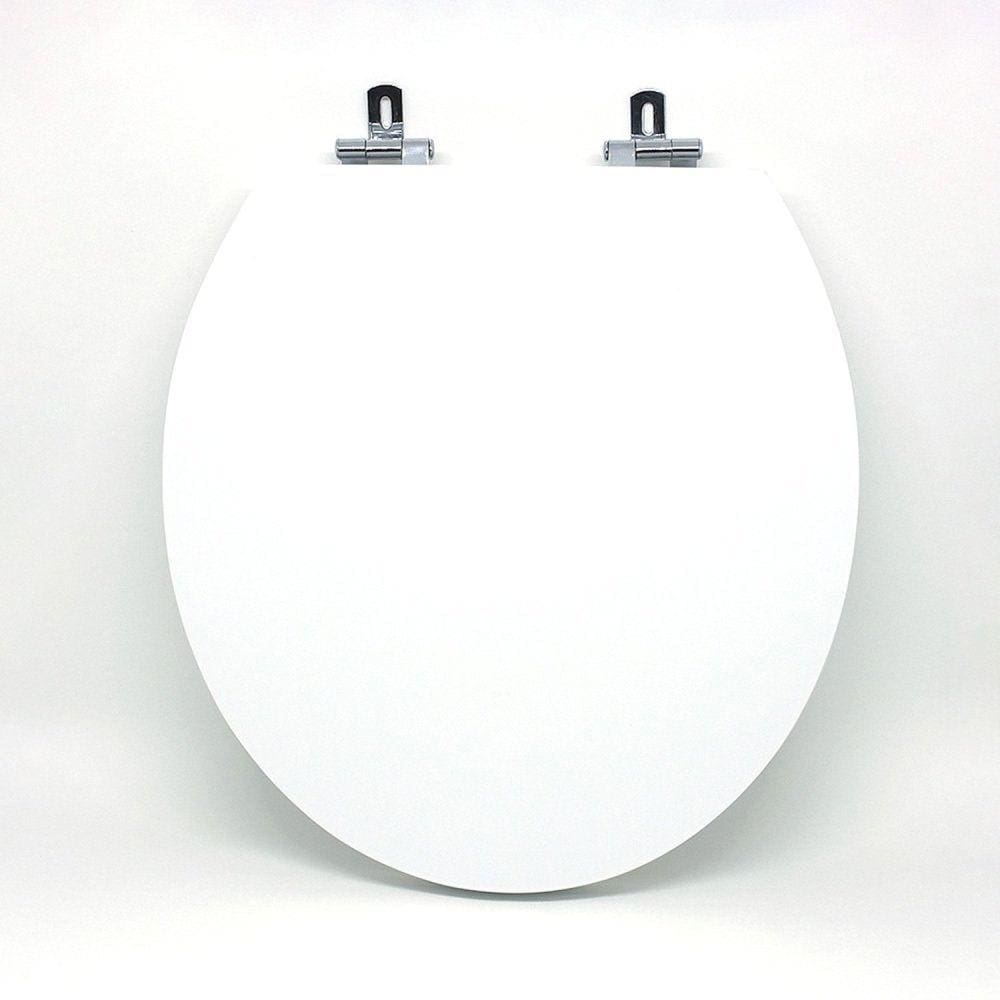 Assento Sanitário Poliéster para Louça Azálea/standard/carina/flamingo/fiore/sabará Super Luxo Croma Branco