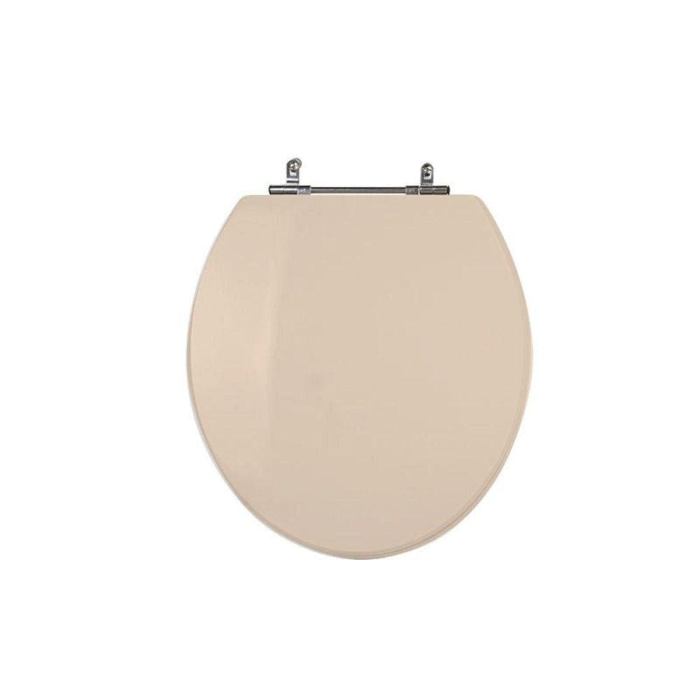 Assento Sanitário Poliéster para Louça Azálea/standard/carina/flamingo/fiore/sabará Aço Visone