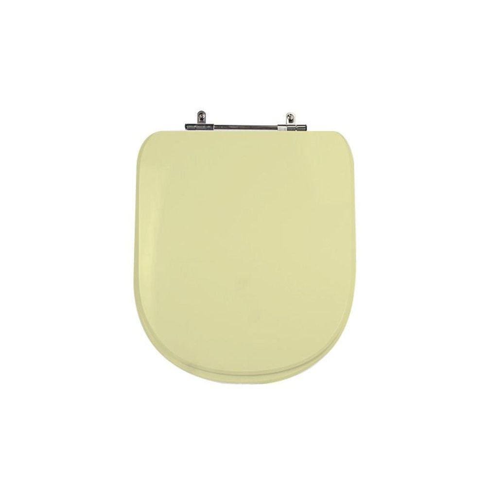 Assento Sanitário Poliéster para Louça Life/vogue Plus celite/deca Aço Creme