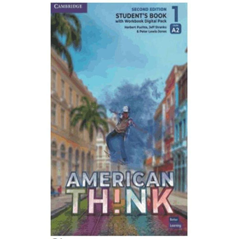 American Think 1 Students Book With Workbook Digital Pack 2