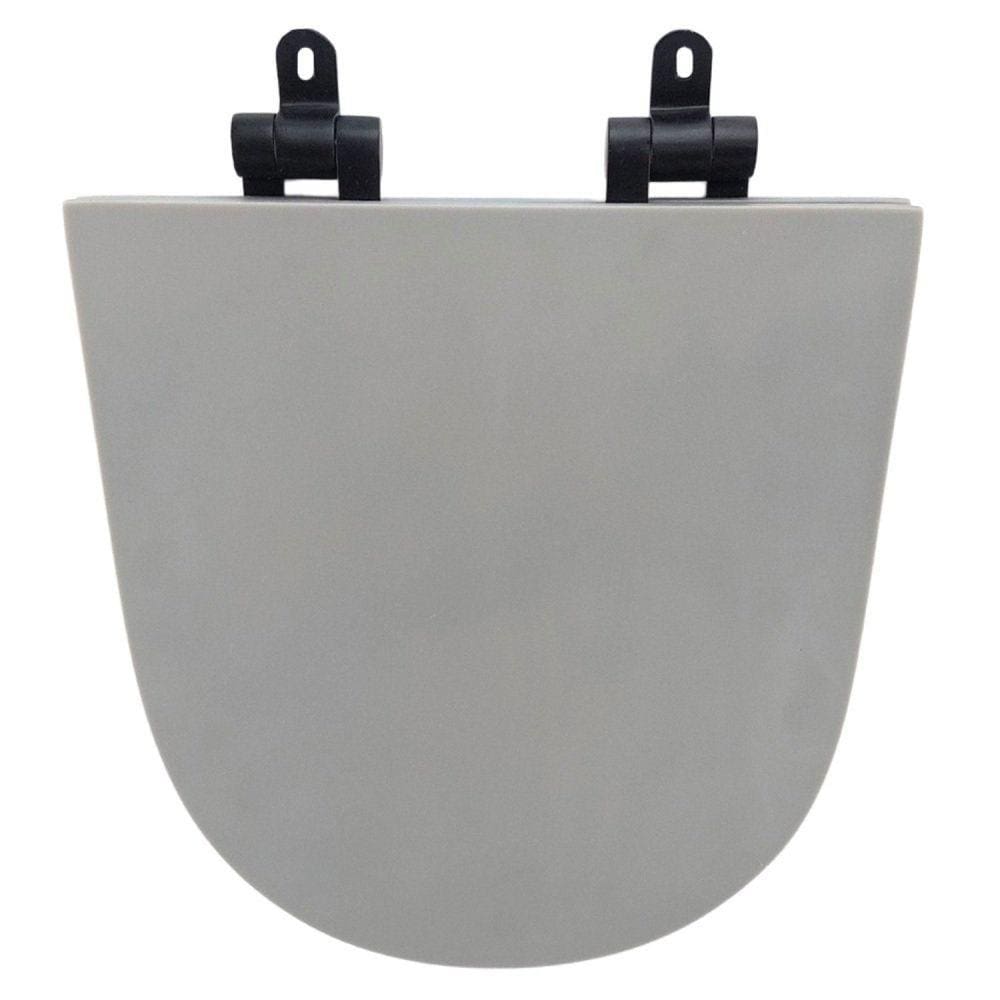 Assento Sanitário Poliéster para Louça Link/carrara/belle Époque deca Slow Close Cinza Fosco