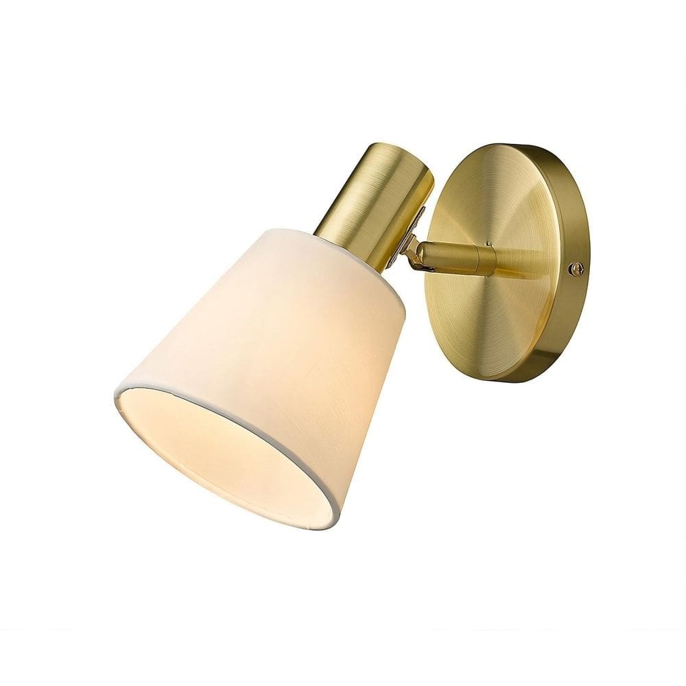 Arandela Pipe d12cm a21cm 1xe14 Vela Max 40w Ip20 Dourado
