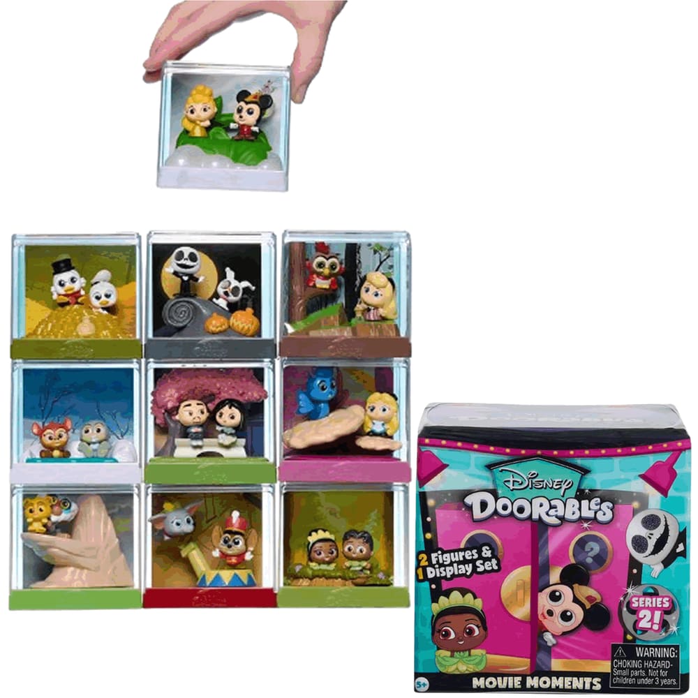 Coleção Doorables Surpresa Disney Cinema Melhores Momentos