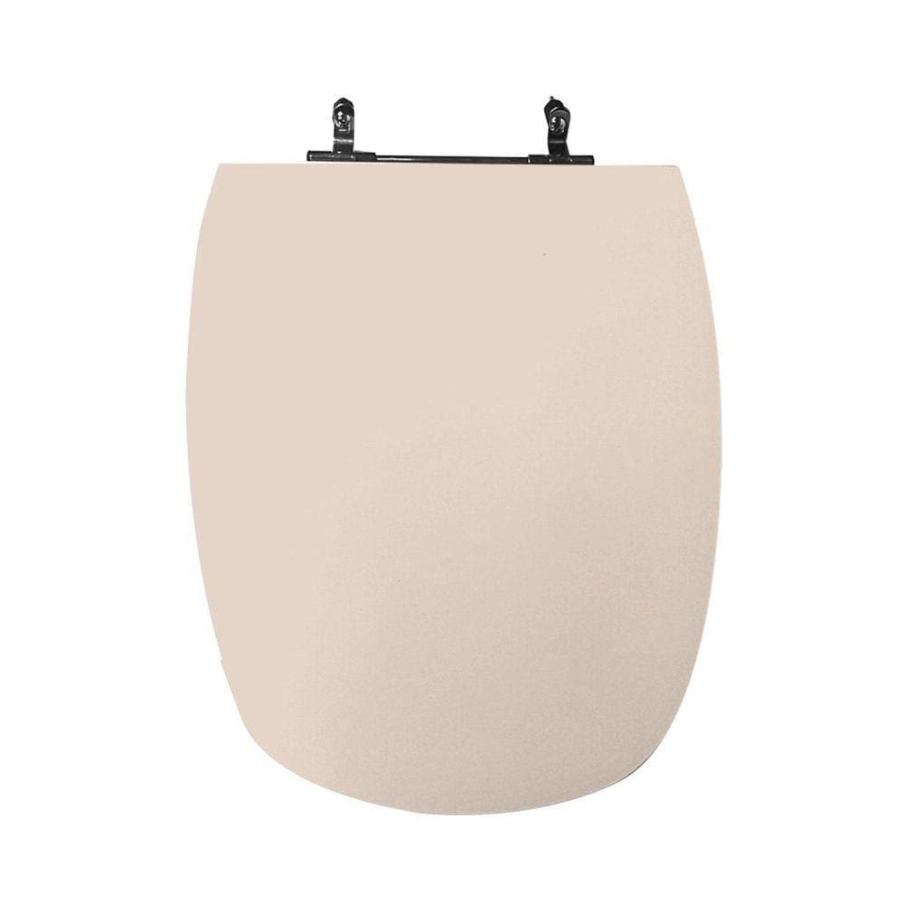 Assento Sanitário Poliéster para Louça Monte Carlo/venice deca/belize Aço Rosa Floral